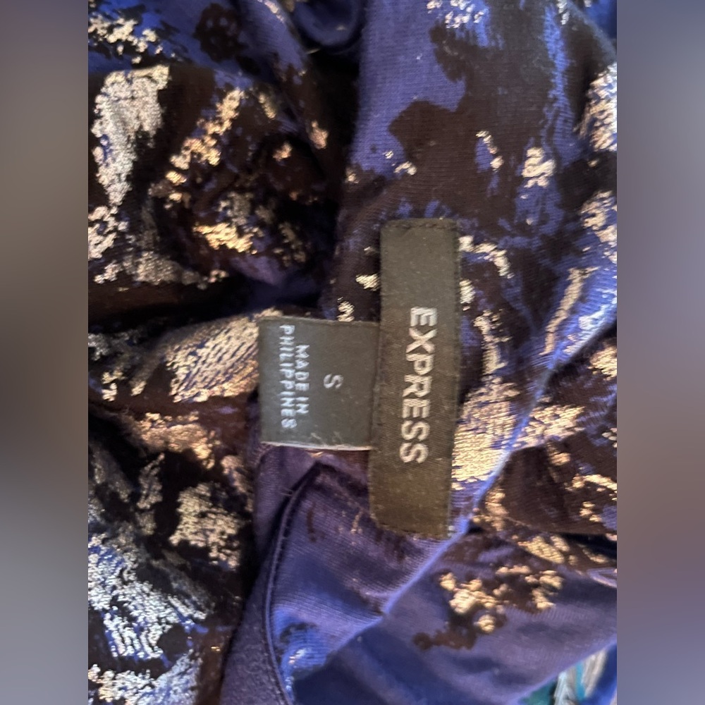Express Pretty Stretch Strappy Dress Small S - Picture 5 of 7